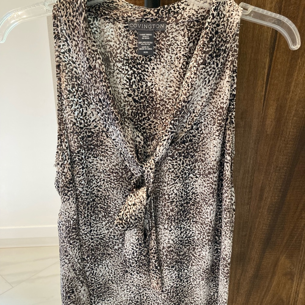 Sleeveless Career Top